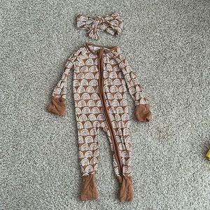 Little Sleepies 0-3 month Zippie